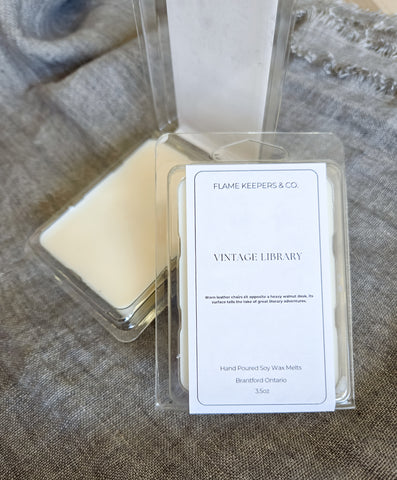Vintage Library 3 oz Soy Wax Melt