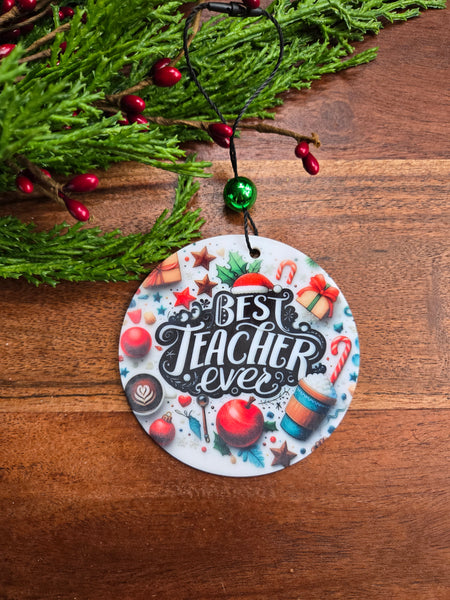 Teacher Ornament- Assorted