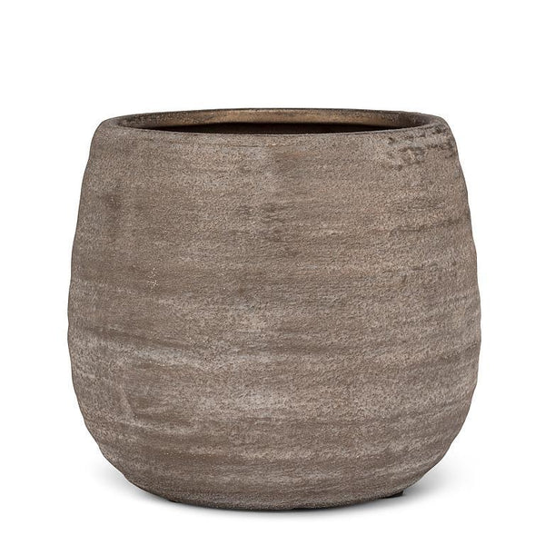 Coarse Texture Planter -Bronze