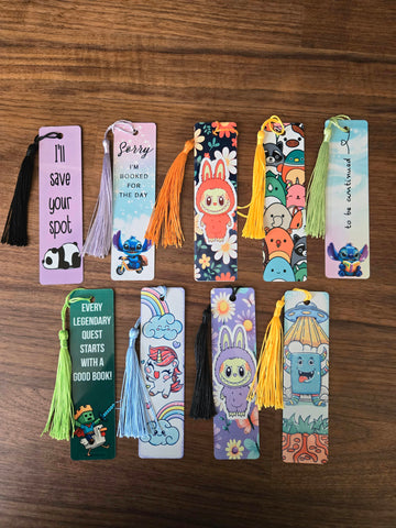 Kids Metal Bookmarks