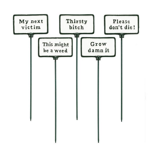 Plant Stake Signs -assorted