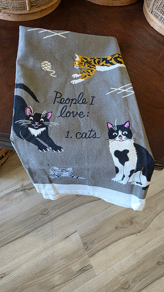 Cat Tea Towel