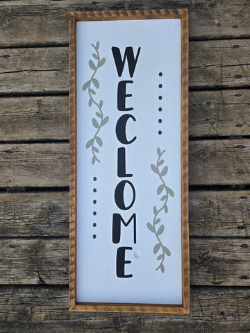 13 x 33 Welcome sign