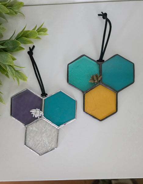 Stained Glass Honeycomb
