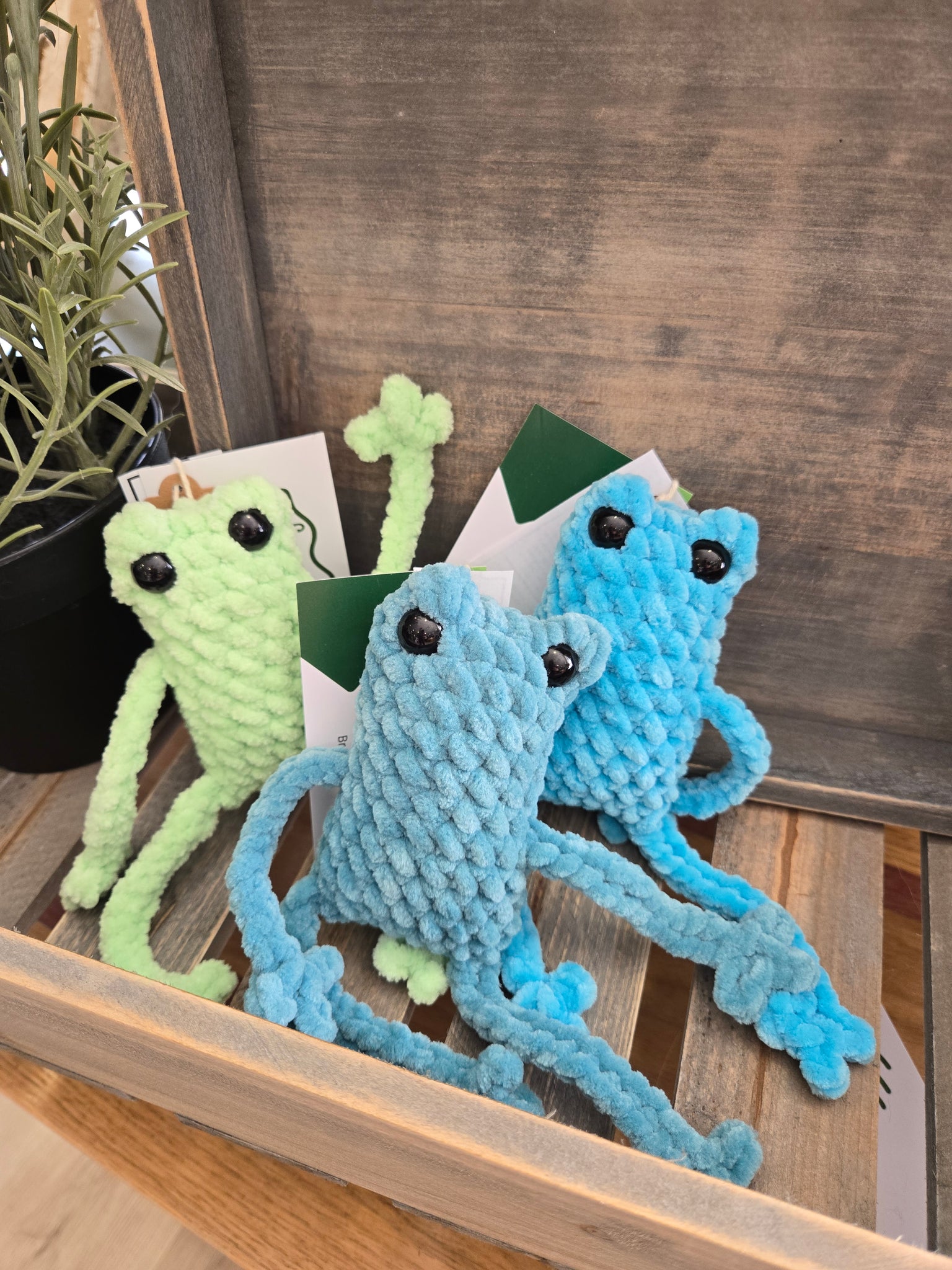 Crochet Frogs - Assorted Styles