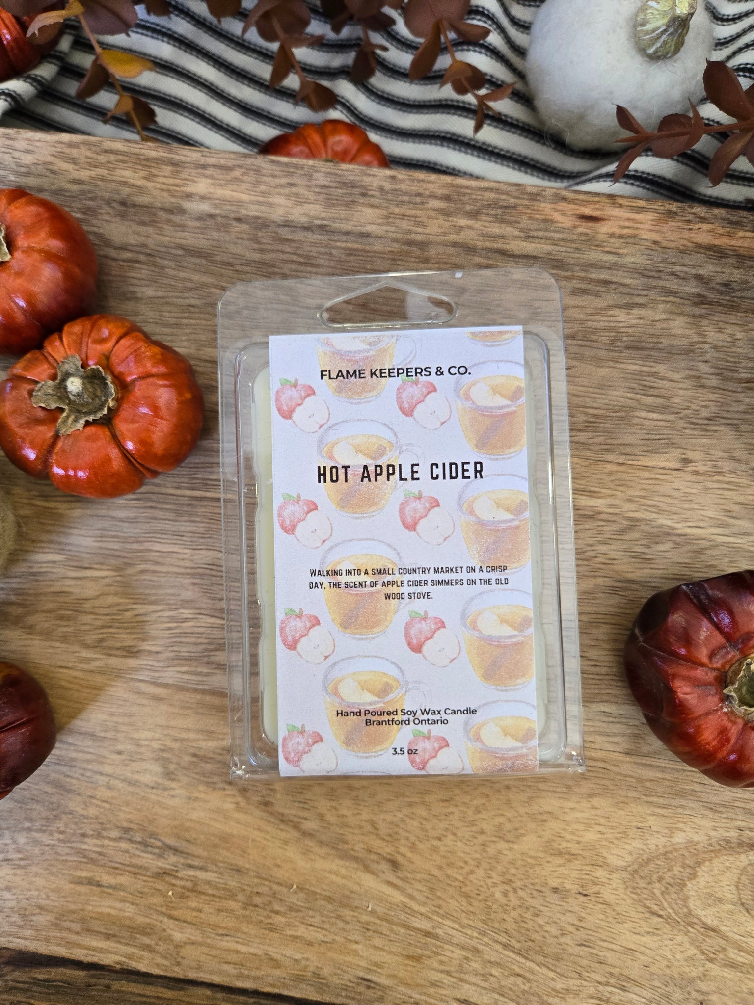 Hot Apple Cider 3 oz Soy Wax melt