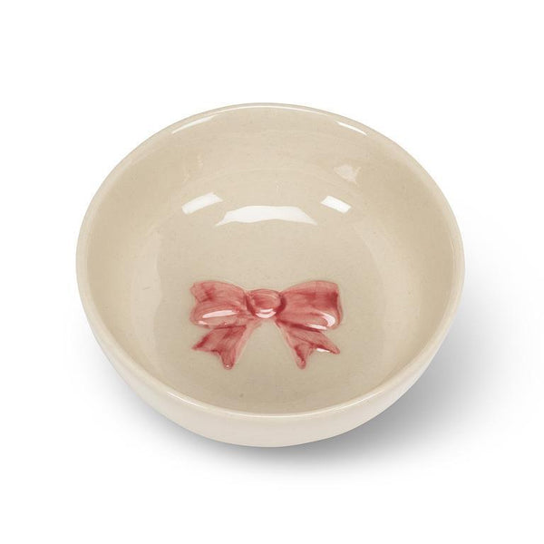 Small Pink Bow Bowl