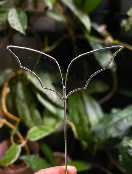 Stained Glass Bat Plant Stake