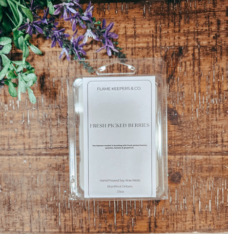 Fresh Picked Berries 3oz Soy Wax Melts
