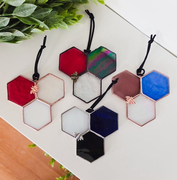 Stained Glass Honeycomb