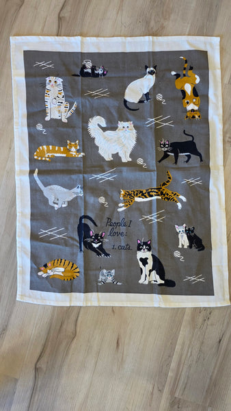 Cat Tea Towel