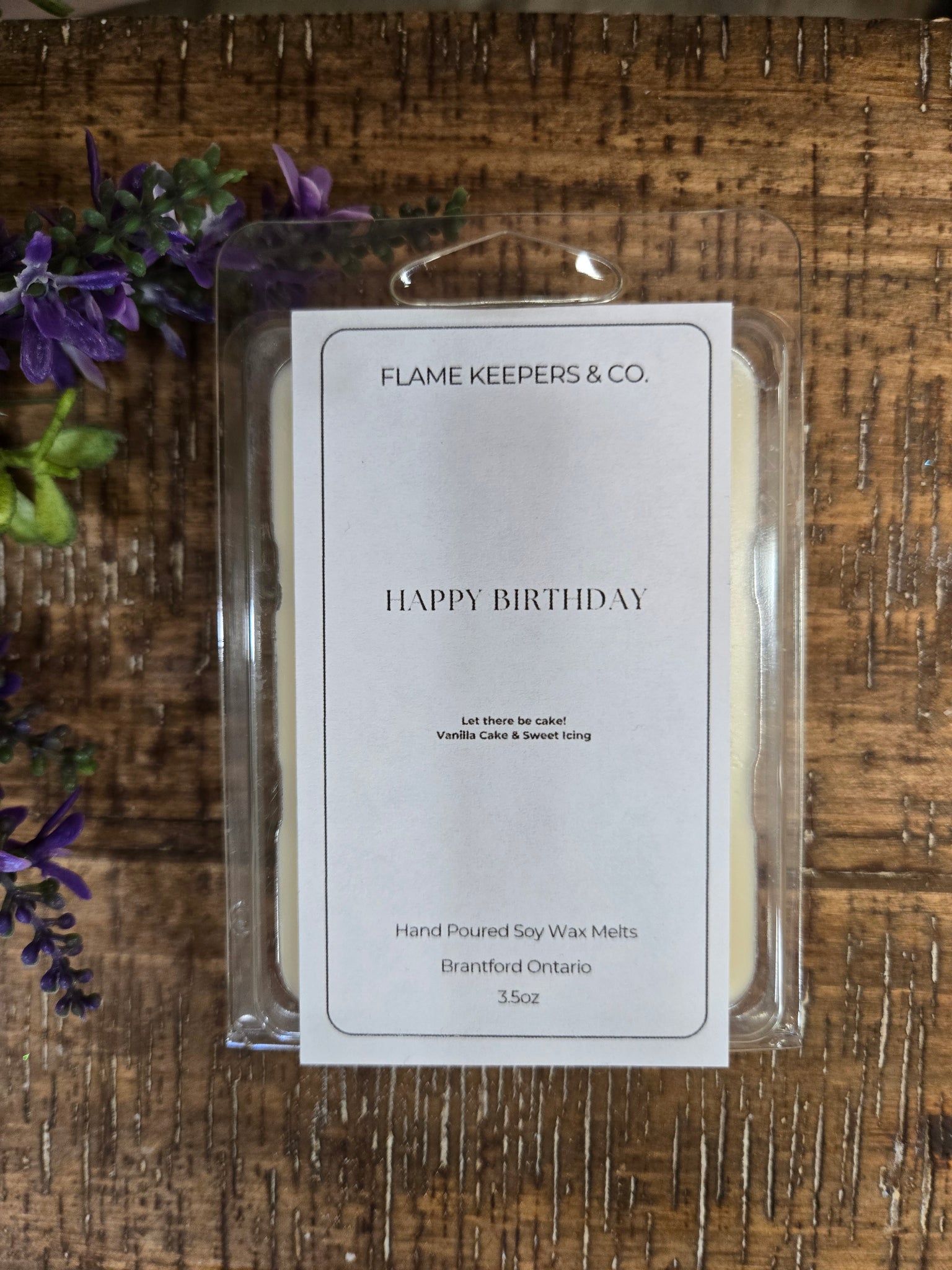 Happy Birthday 3 oz Soy Wax Melt