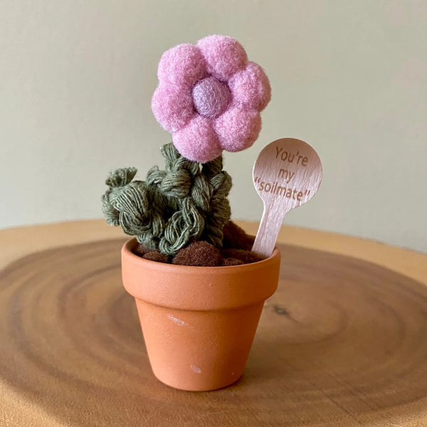 Felted Mini Flower - Assorted