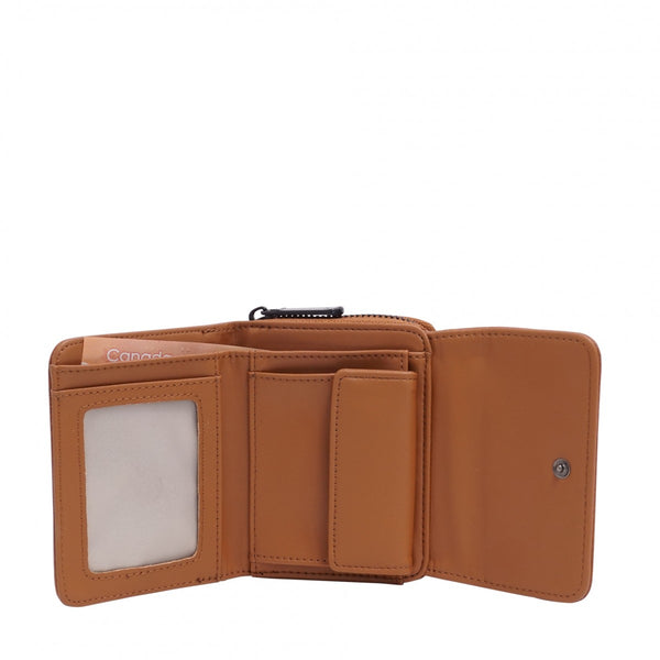 Amber2 Bi-Fold Wallet - Black