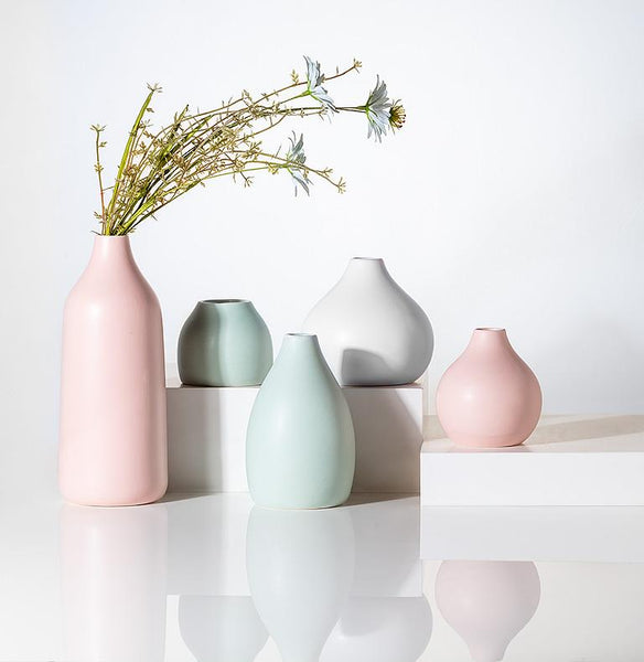 Medium Mint Matte Vase