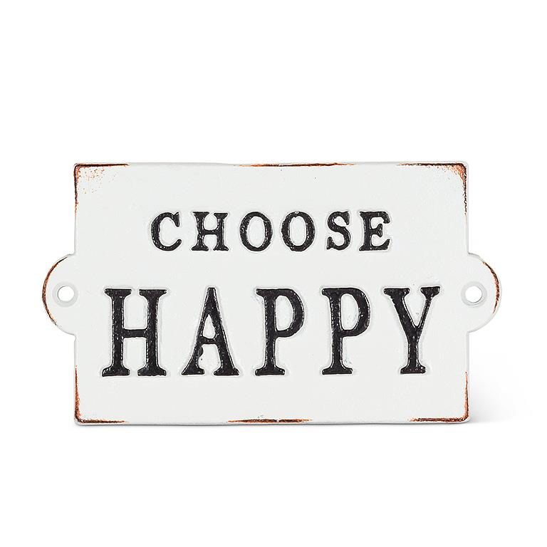 Choose Happy Sign