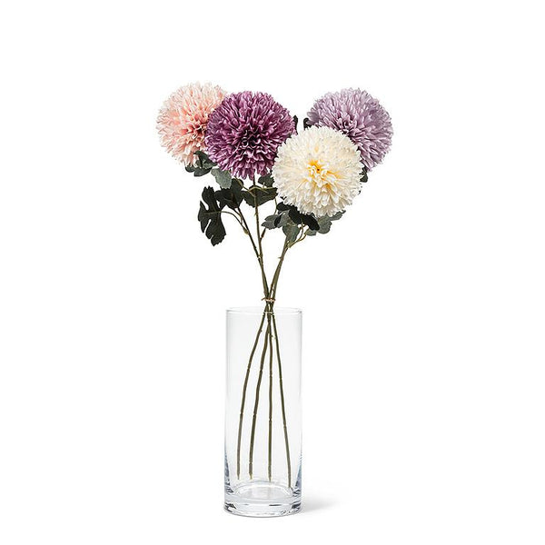 Ball Flower Stem - 4 Assorted Colours