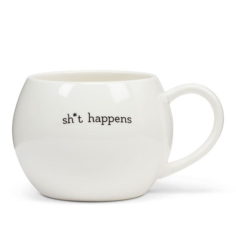Sh*t Happens Coffee Helps Ball Mug