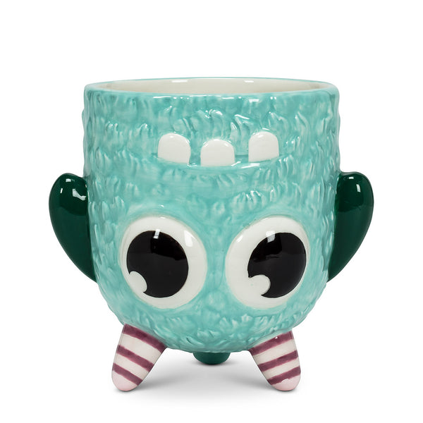 Upside Down Monster Mug - Blue