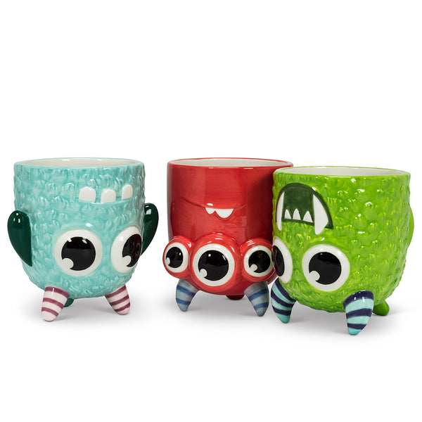 Upside Down Monster Mug - Red