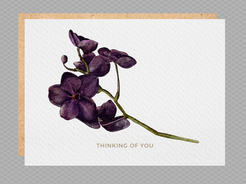 "Thinking of You" Sympathy Card, Includes Kraft Envelope