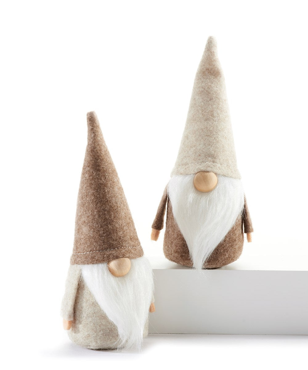 Taupe Gnome Decor - 2 Assorted Styles