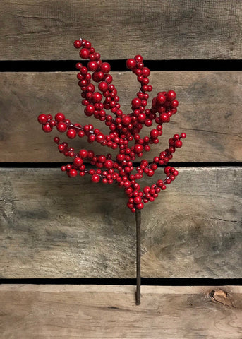 12" Red Indoor/Outdoor Berry Pick
