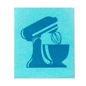 Blue Mixer Swedish Dish Cloth