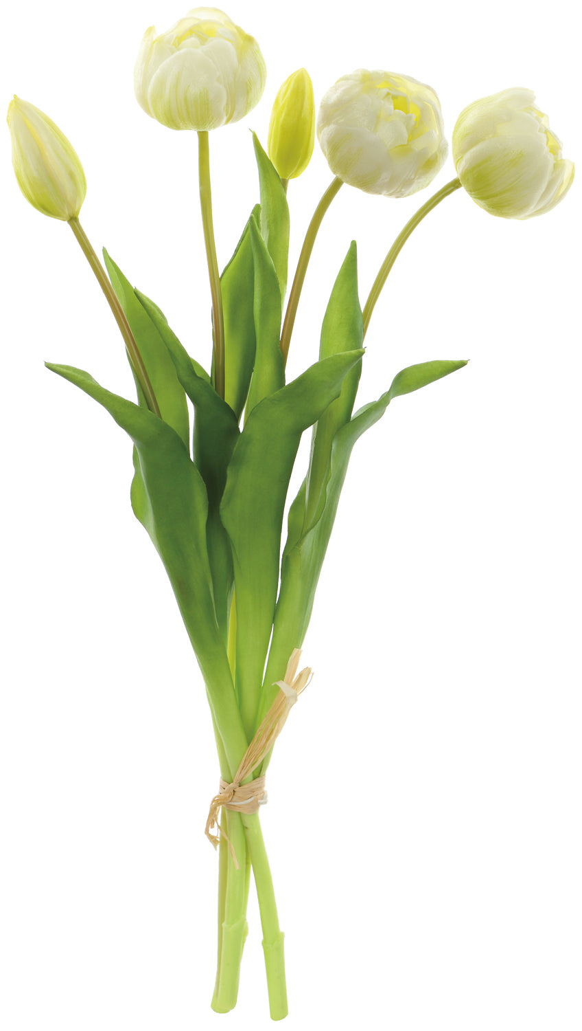 16.5″ Tulip Bouquet White