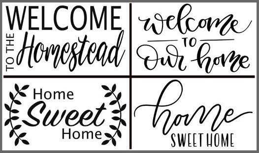 7" x 12" Room Sign Kit - DIY