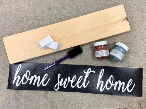 16" x 3.5" Wood Sign Kit - DIY