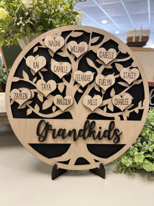 Grandchildren Tree of Life - Customizable