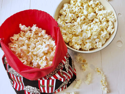 DVP Reusable Popcorn Bag - Premium