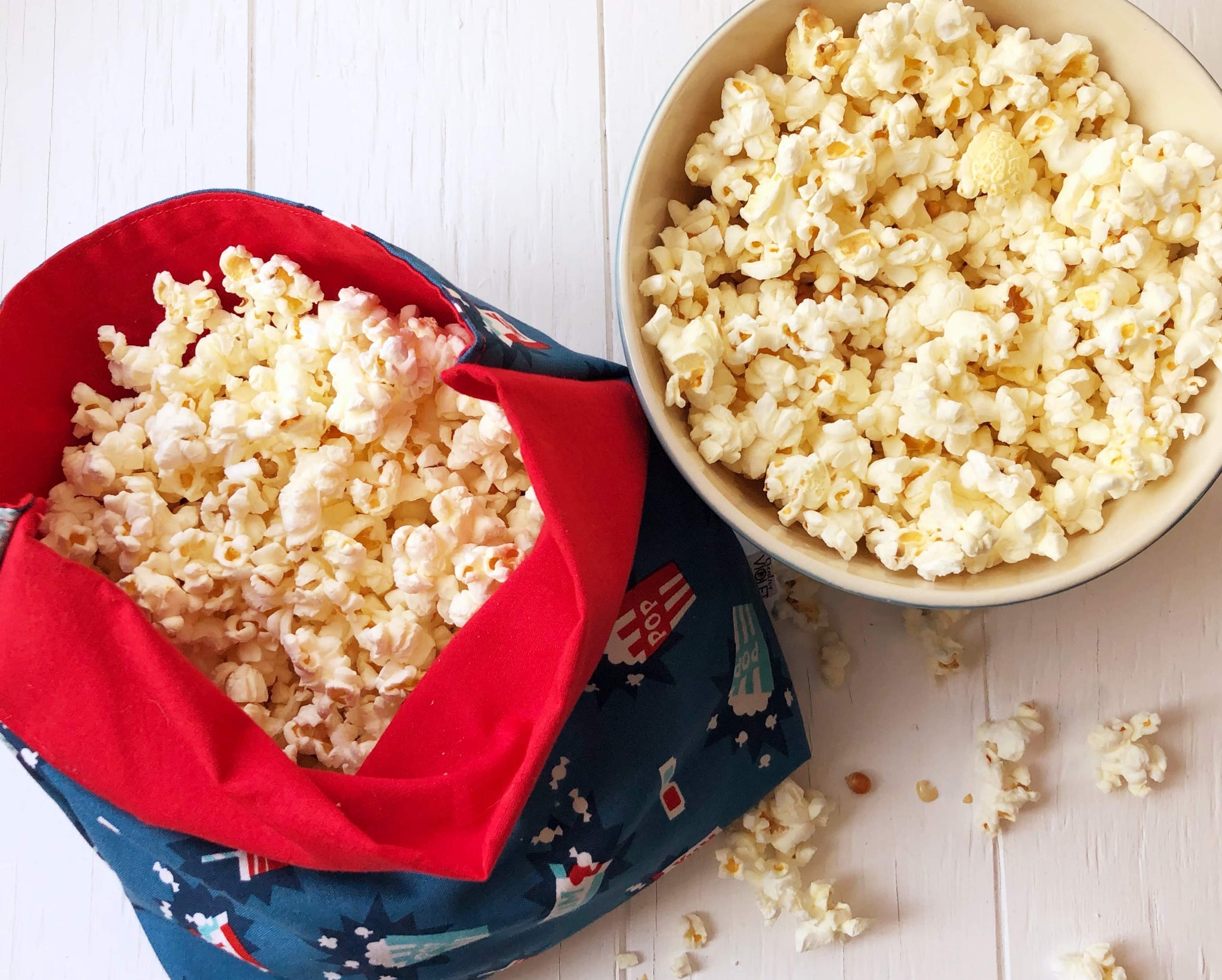 DVP Reusable Popcorn Bag - Premium