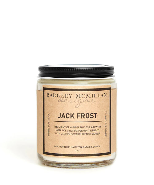 Jack Frost Soy Wax Candle - 2 Sizes