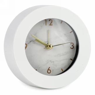 Small Round White Alarm Clock