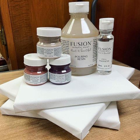 8" x 10" Paint Pouring Kit - DIY