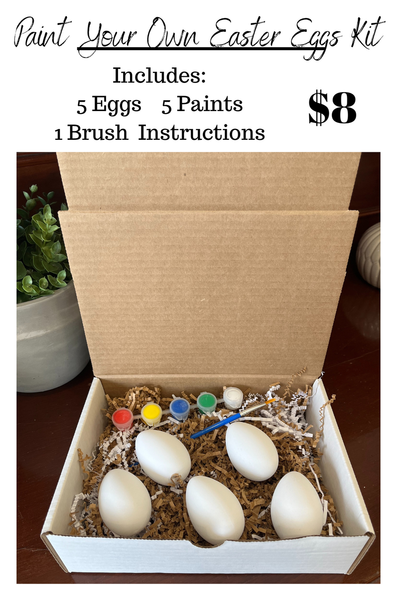 Paint Your Own Easter Eggs Kit Finders Keepers Brantford Shop
