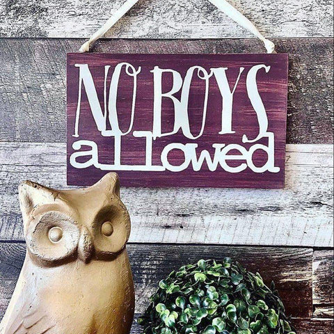 7" x 12" Room Sign Kit - DIY
