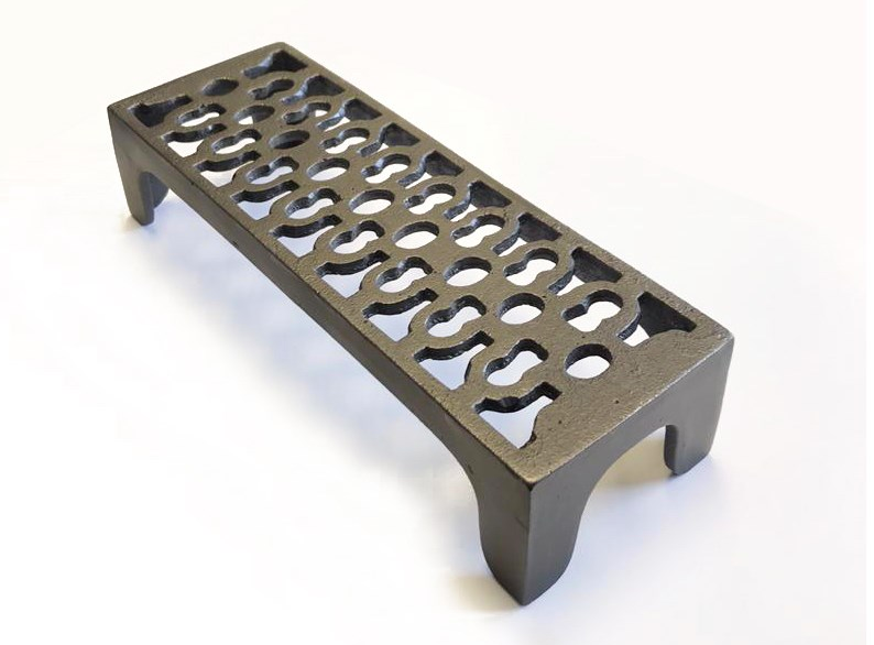 Rectangular Trivet Gray -Metal/Cast