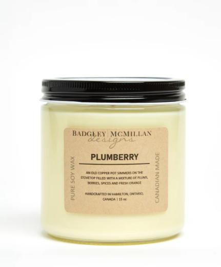 Plumberry Soy Wax Candle - 2 Sizes