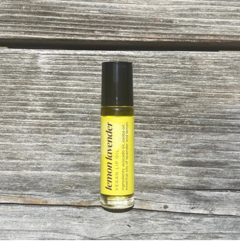 Vegan Lip Oil - Lemon Lavender