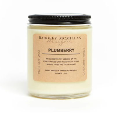 Plumberry Soy Wax Candle - 2 Sizes