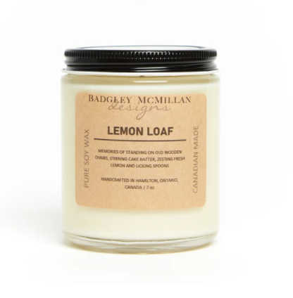 Lemon Loaf Soy Jar Candle - 2 Sizes
