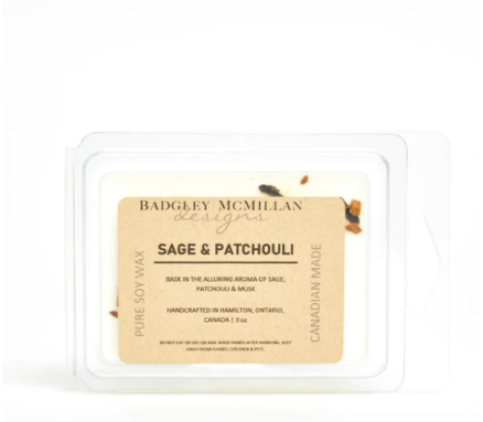 Sage & Patchouli 3 oz Soy Wax Melt