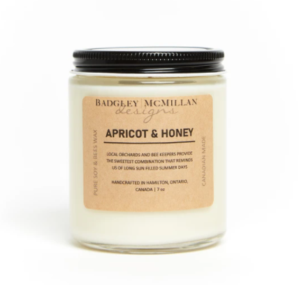 Apricot & Honey Soy Wax Candle - 2 Sizes