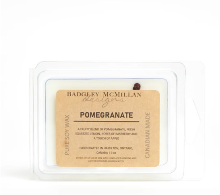 Pomegranate 3 oz Soy Wax Melt