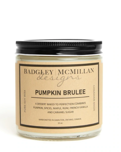 Pumpkin Brulee Soy Jar Candle - 2 Sizes