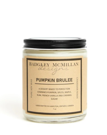 Pumpkin Brulee Soy Jar Candle - 2 Sizes