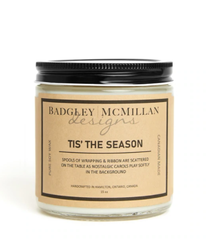 Tis' The Season Soy Wax Candle - 2 Sizes